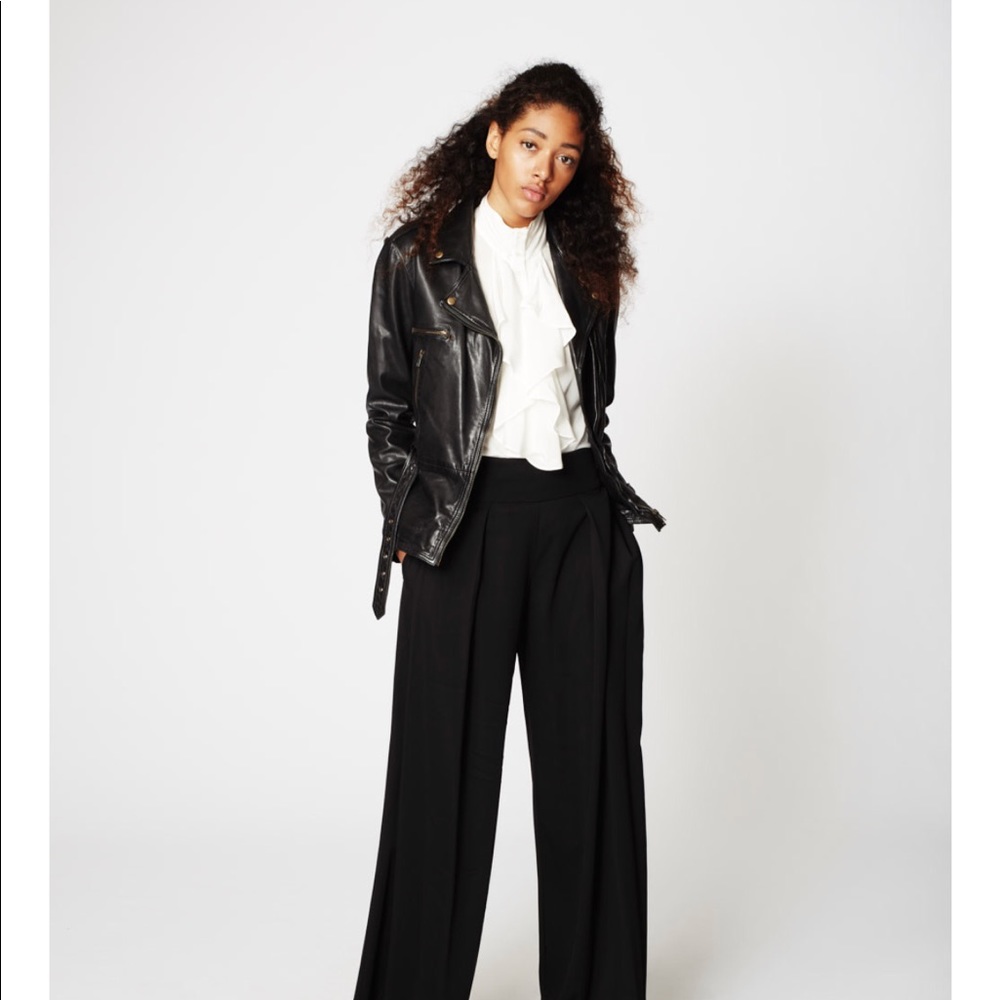 Nicole Miller Leather Jacket - Brand New!